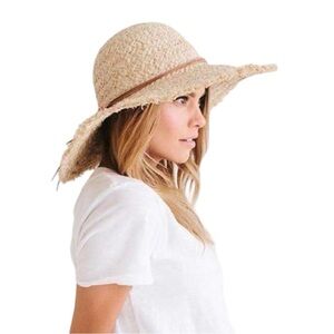 GIGI PIP Addie Straw Floppy Hat - Small